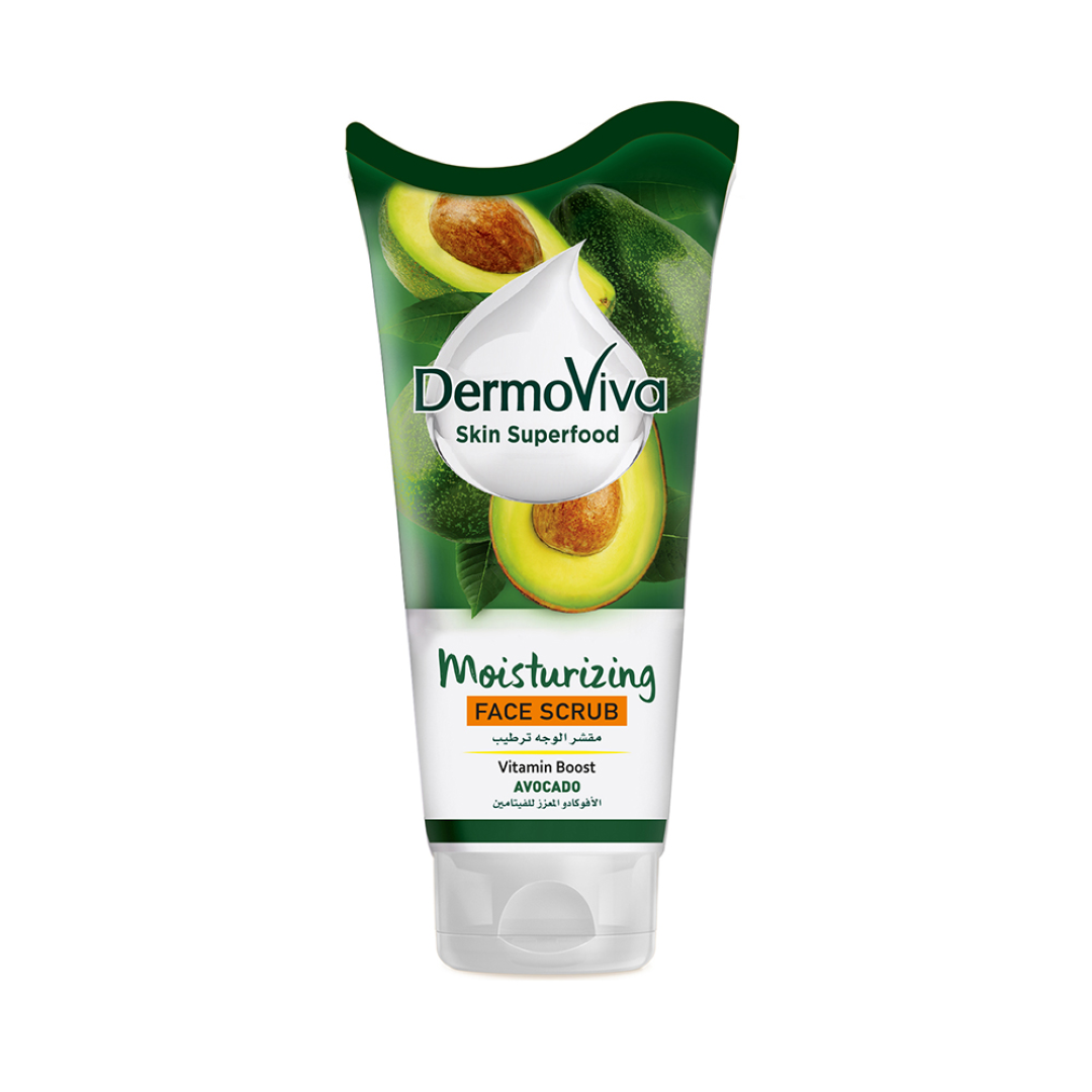 DERMOVIVA FACE SCRUB AVOCADO 150ML